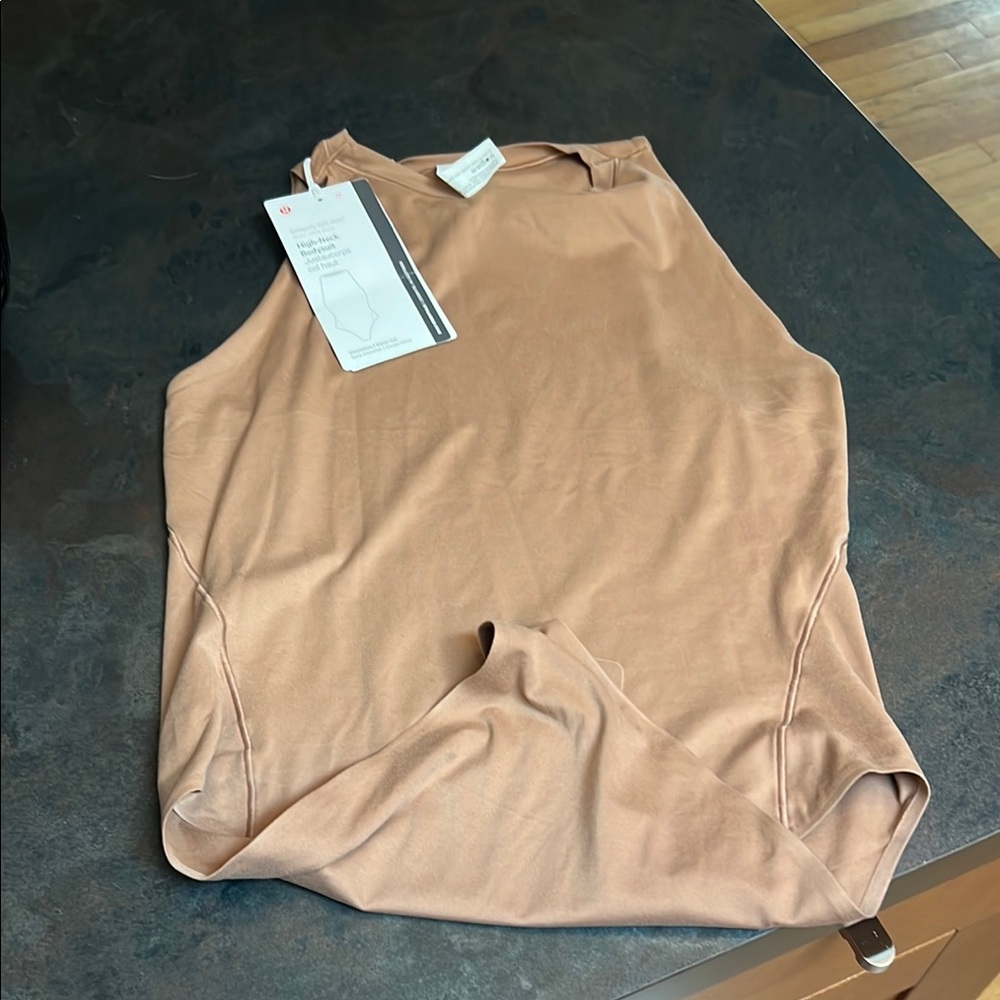Tan Sleeveless bodysuit